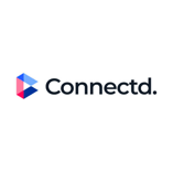 Connectd's business logo in a circle frame