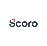 Scoro business logo in circle frame