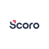 Scoro business logo in circle frame