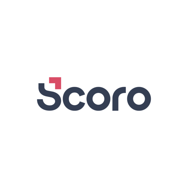 Scoro business logo in circle frame
