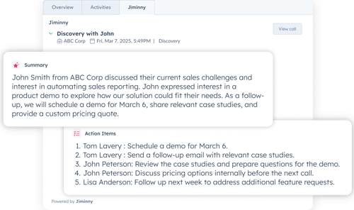 HubSpot_App_Summary&Actions_example