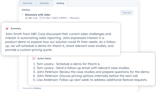 HubSpot_App_Summary&Actions_example