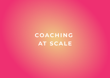 Coaching at scale blog graphic