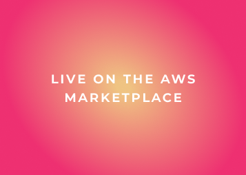 Graphic of blog title 'Jiminny now live on the AWS Marketplace'